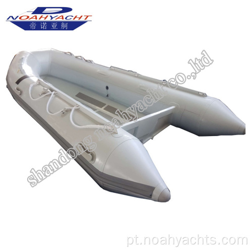 Deep V alumínio Rigid Hull Rod Rib Boat